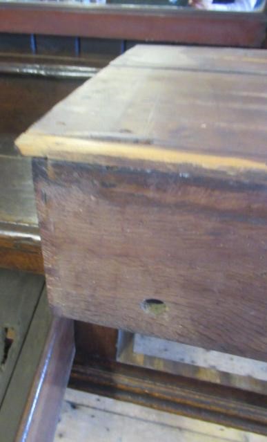 A GEORGIAN OAK LOW DRESSER Image