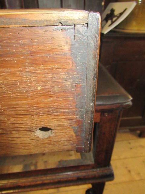 A GEORGIAN OAK LOW DRESSER Image