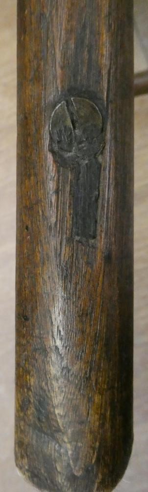 AN ASH COMB BACK WINDSOR ARMCHAIR Image