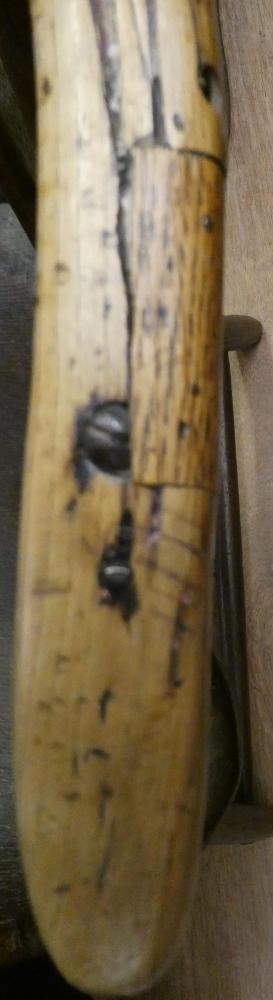 AN ASH COMB BACK WINDSOR ARMCHAIR Image