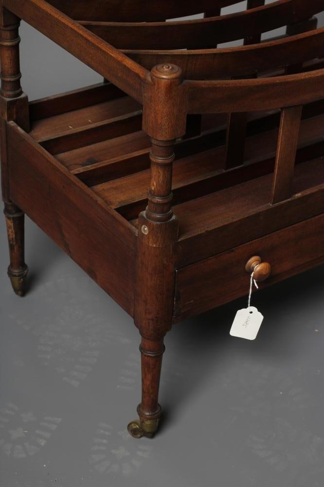 A GEORGIAN MAHOGANY CANTERBURY Image