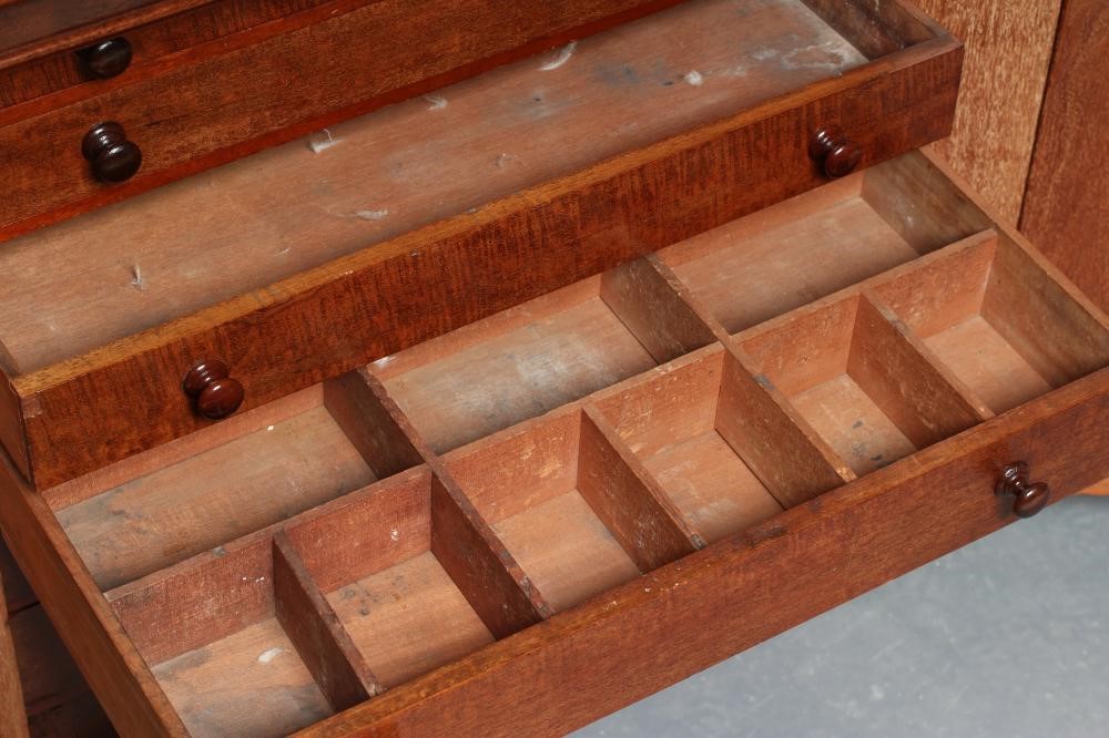 A VICTORIAN MAHOGANY COLLECTOR'S CABINET Image