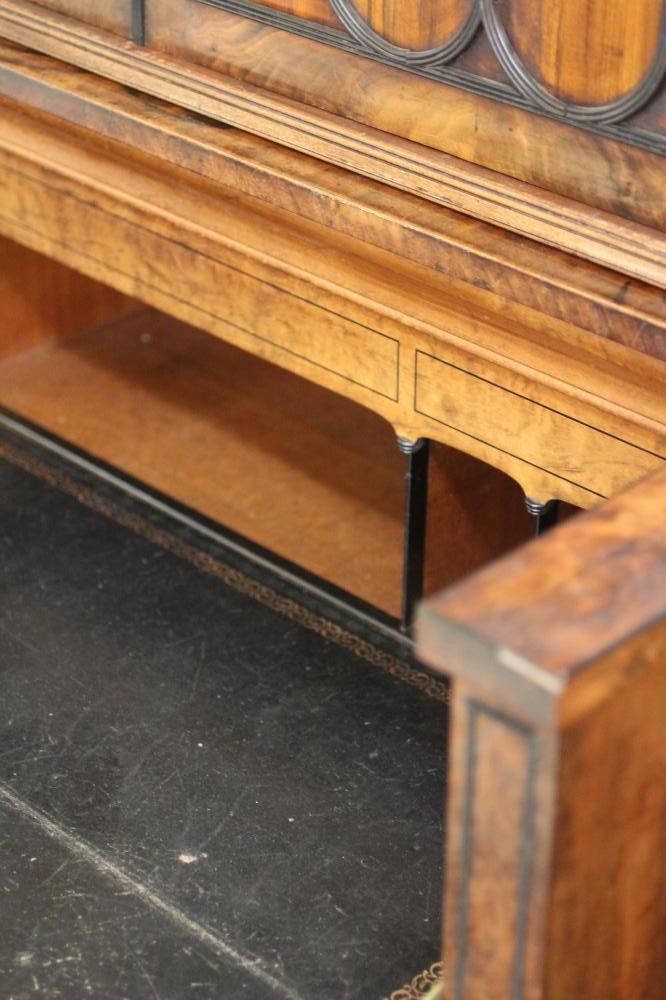 A REGENCY MAHOGANY SECRETAIRE BOOKCASE Image
