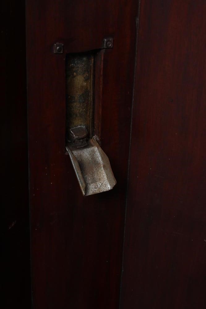 A VICTORIAN MAHOGANY POST BOX of octagonal form Image