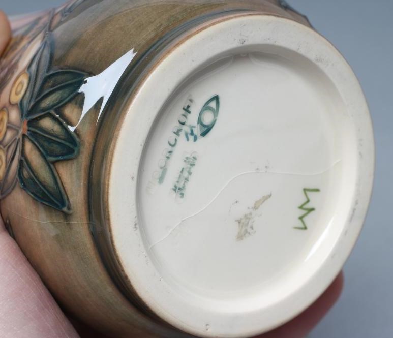 A MOORCROFT POTTERY "CLUNY TREES" PATTERN VASE Image