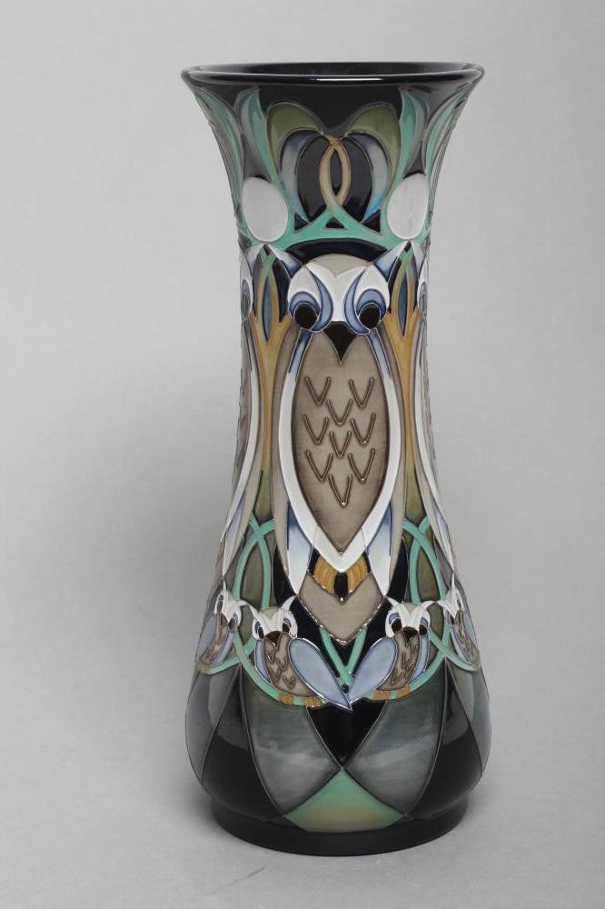 A MOORCROFT POTTERY "HIDDEN WISDOM" PATTERN VASE Image