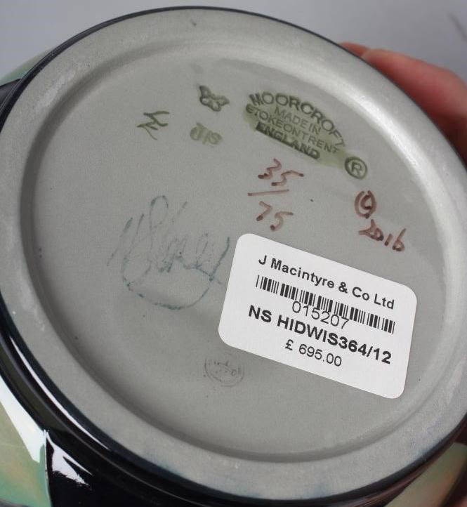 A MOORCROFT POTTERY "HIDDEN WISDOM" PATTERN VASE Image