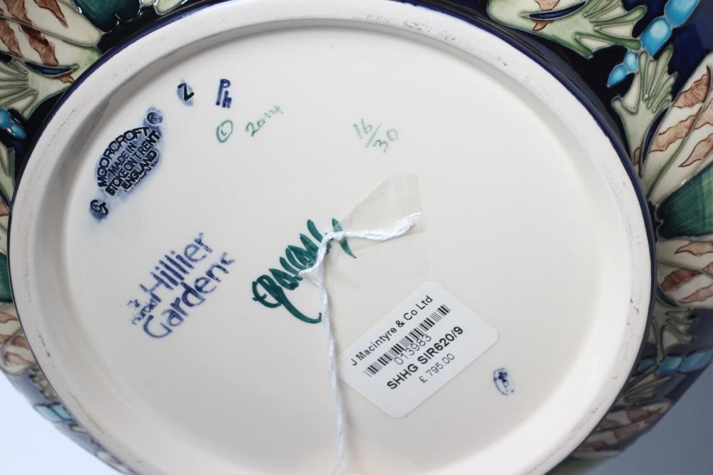 A MOORCROFT POTTERY "HAROLD HILLIER GARDENS" PATTERN BOWL Image