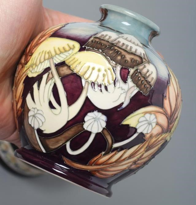 A MOORCROFT POTTERY BOX AND COVER Image