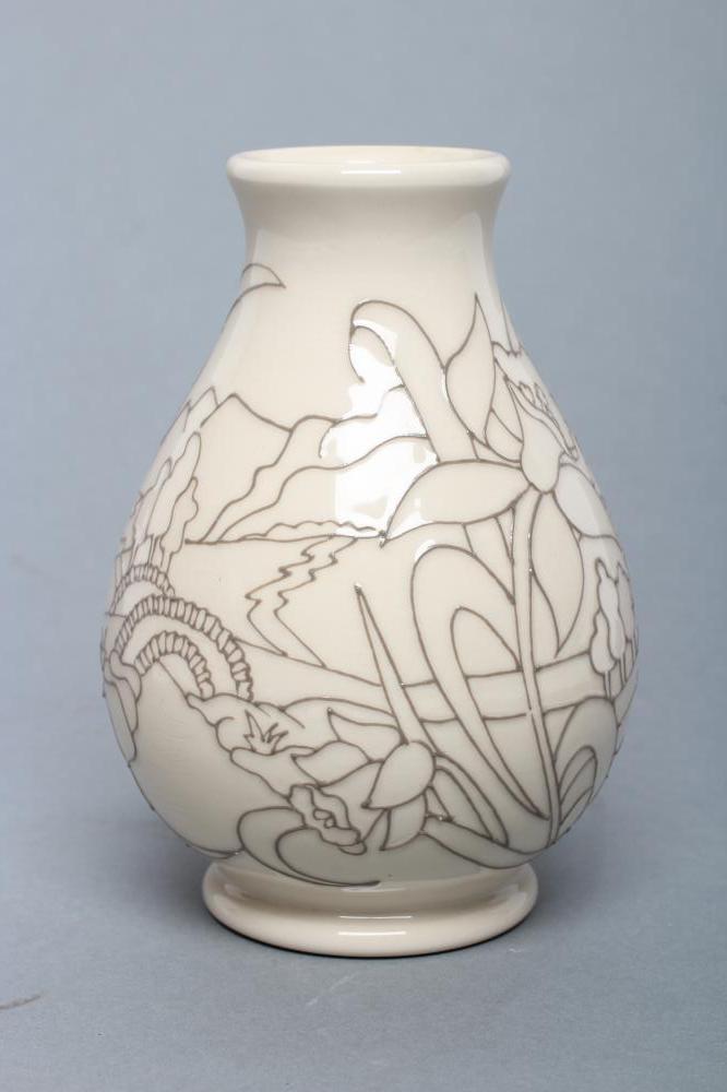 A MOORCROFT POTTERY "ASHNESS BRIDGE" PATTERN VASE Image