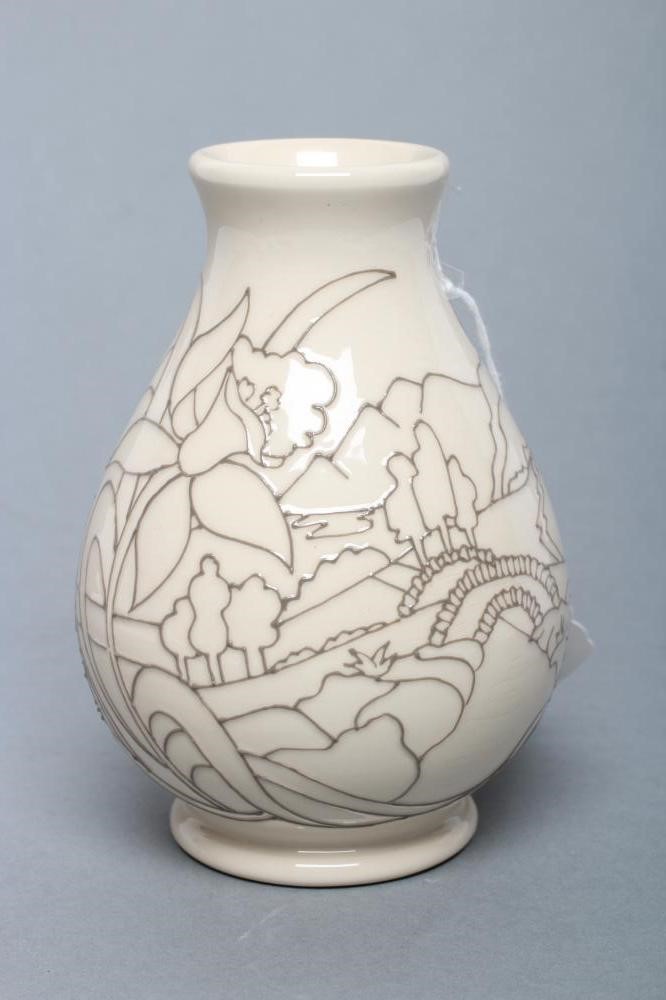 A MOORCROFT POTTERY "ASHNESS BRIDGE" PATTERN VASE Image