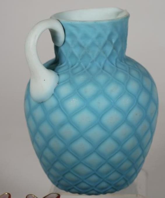 A PAIR OF SATIN GLASS BOWLS Image