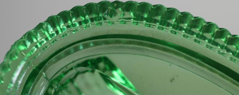 TWO VICTORIAN JOHN DERBYSHIRE GLASS "LANDSEER LIONS" 1872 Image