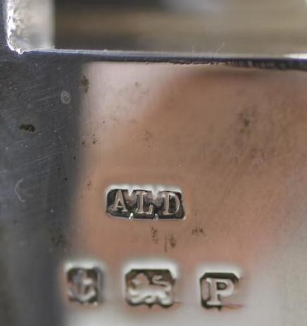 A COMPOSITE FOUR PIECE SILVER TEA SERVICE Image