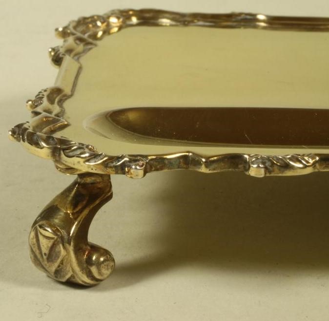 A SILVER GILT DESK STANDISH Image