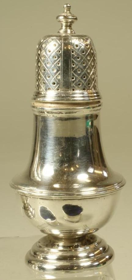 A PAIR OF SILVER SALTS Image