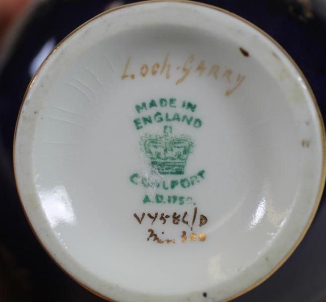 A COALPORT CHINA VASE Image