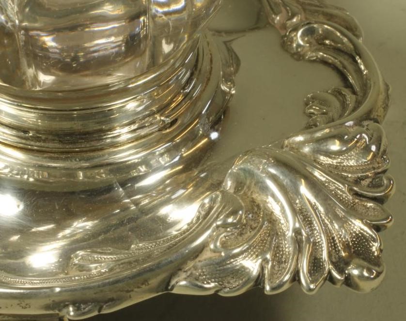 AN EARLY VICTORIAN SILVER INKSTAND Image