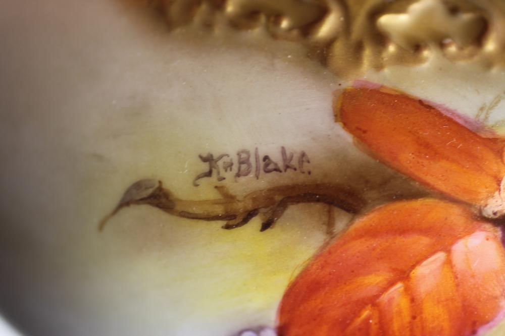 A ROYAL WORCESTER CHINA EWER Image