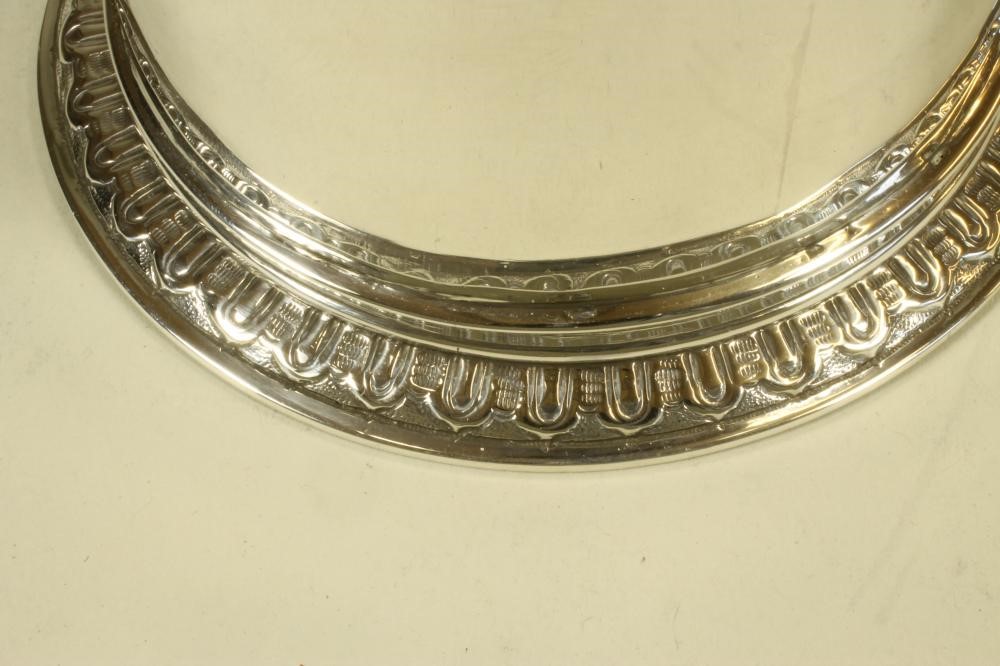 A LATE VICTORIAN SILVER BEAKER VASE Image