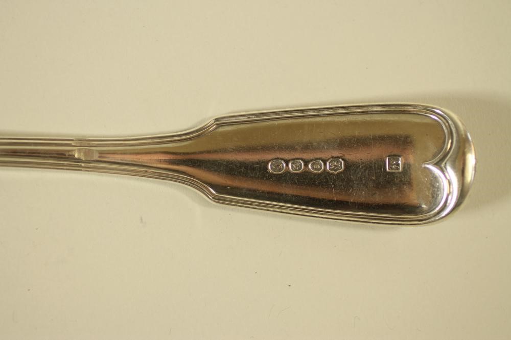 A VICTORIAN SILVER BASTING SPOON Image