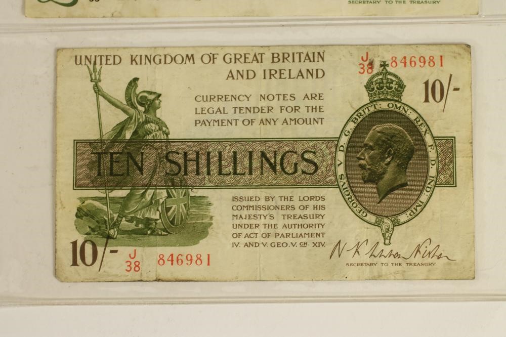 A GEORGE V ONE POUND NOTE Image