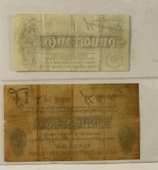 A GEORGE V ONE POUND NOTE Image