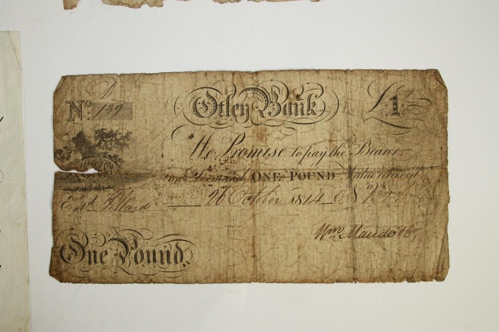 AN OTLEY BANK ONE POUND NOTE Image