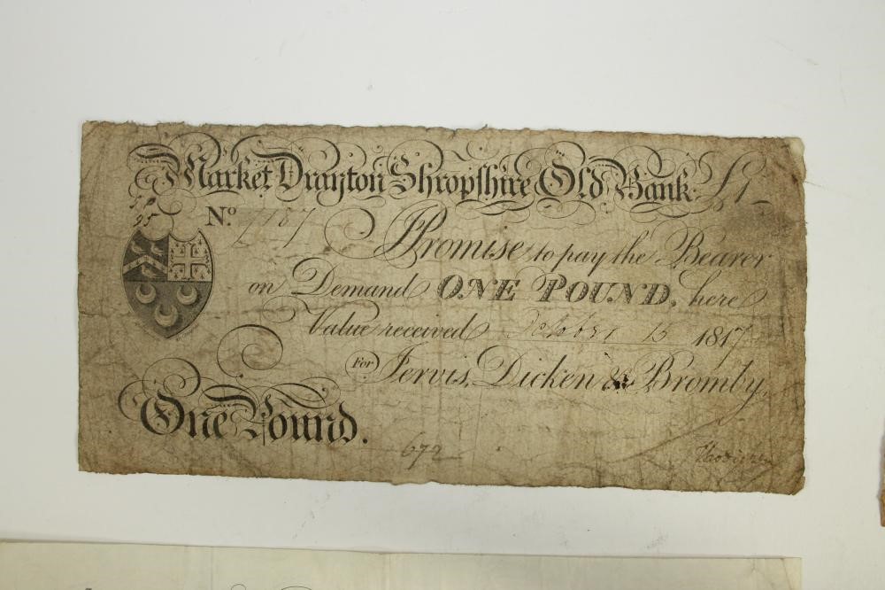 AN OTLEY BANK ONE POUND NOTE Image