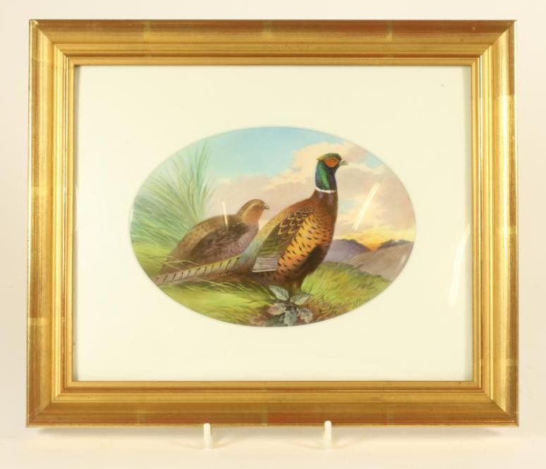 A MINTONS CHINA PLAQUE Image