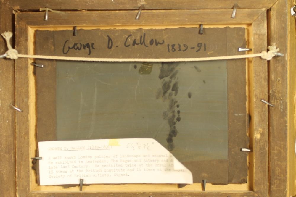 GEORGE D. CALLOW (1839-1891) Image