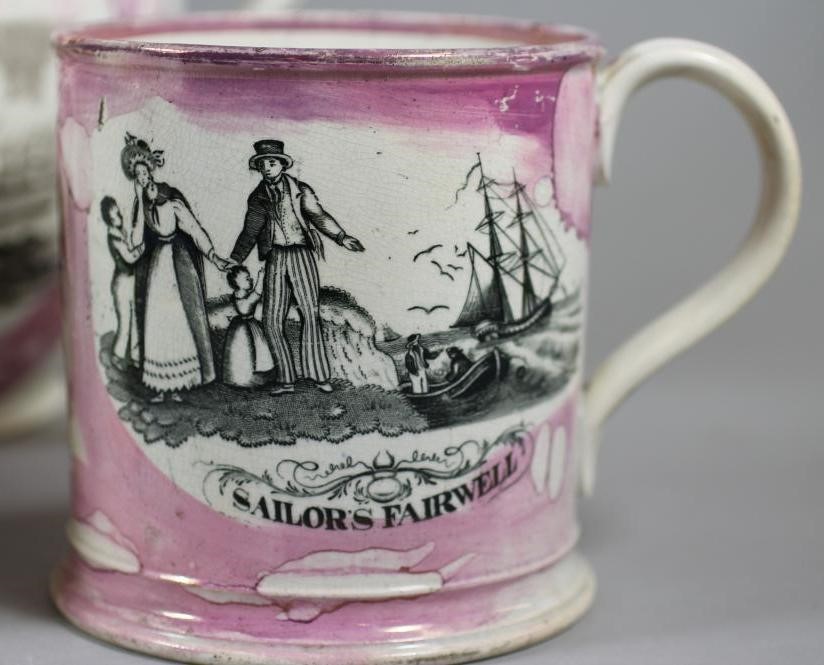 A COLLECTION OF SUNDERLAND LUSTRE POTTERY Image