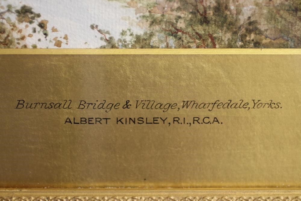 ALBERT KINSLEY R.I. R.B.A. R.Cam. A.(1852-1945) Image