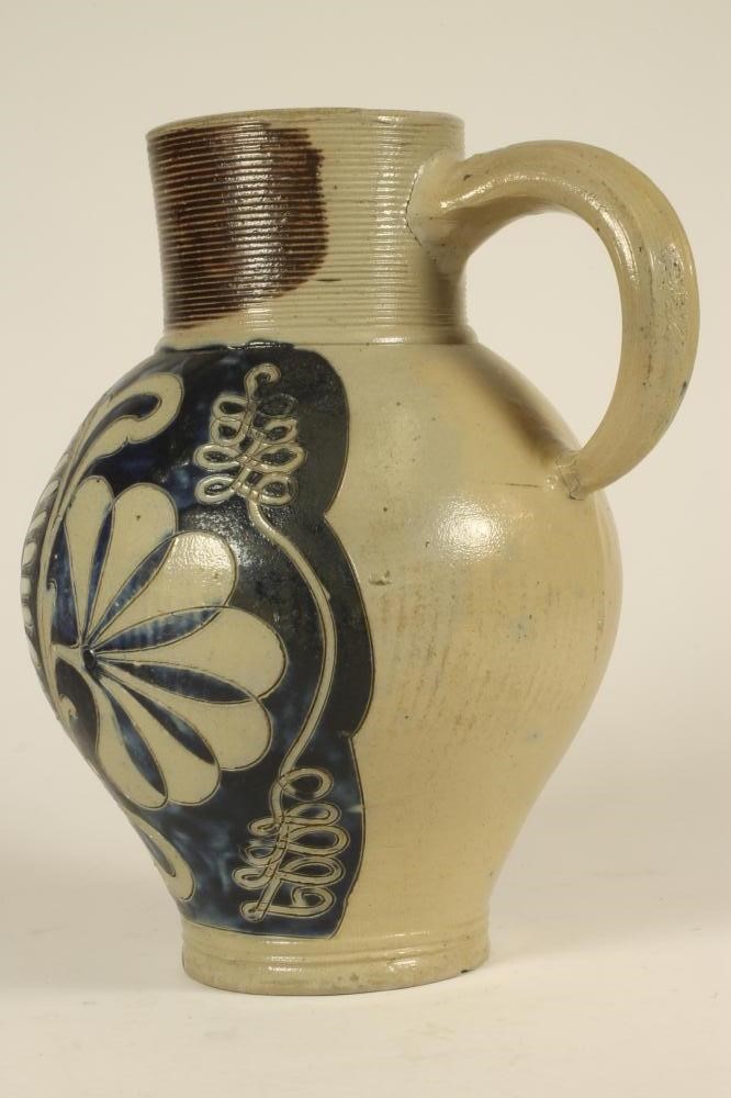 A WESTERWALD SALTGLAZE STONEWARE KRUG Image