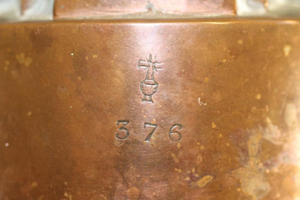 TWO VICTORIAN COPPER JELLY MOULDS Image