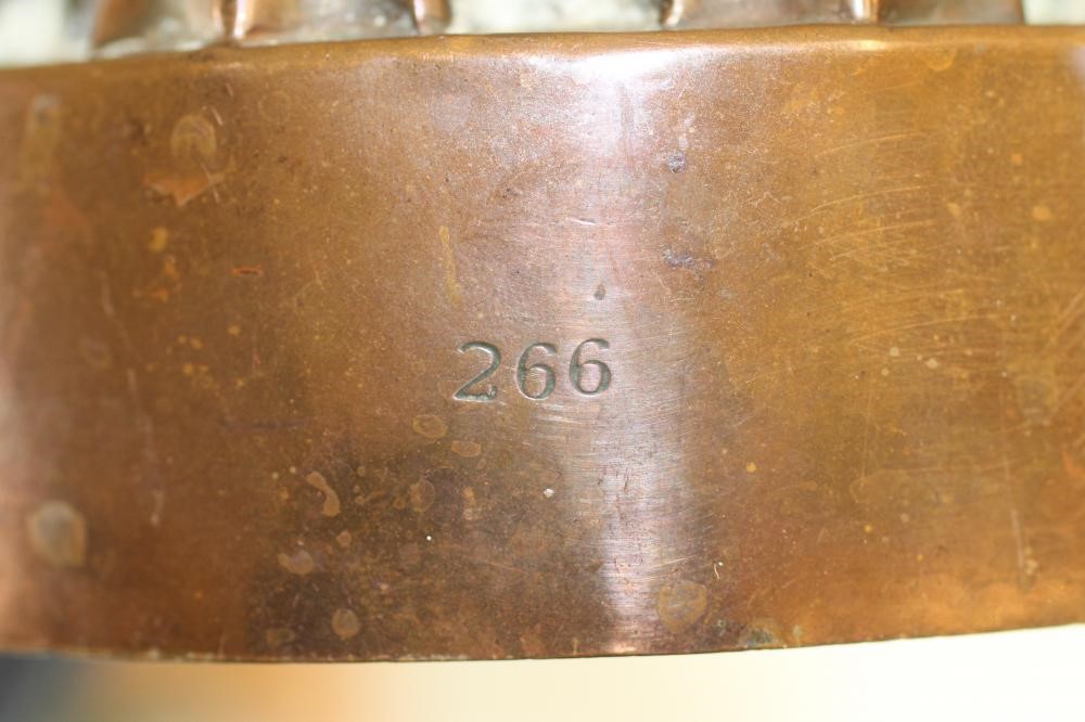 TWO VICTORIAN COPPER JELLY MOULDS Image