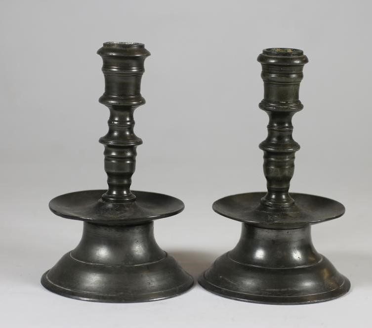 TWO VICTORIAN COPPER JELLY MOULDS Image
