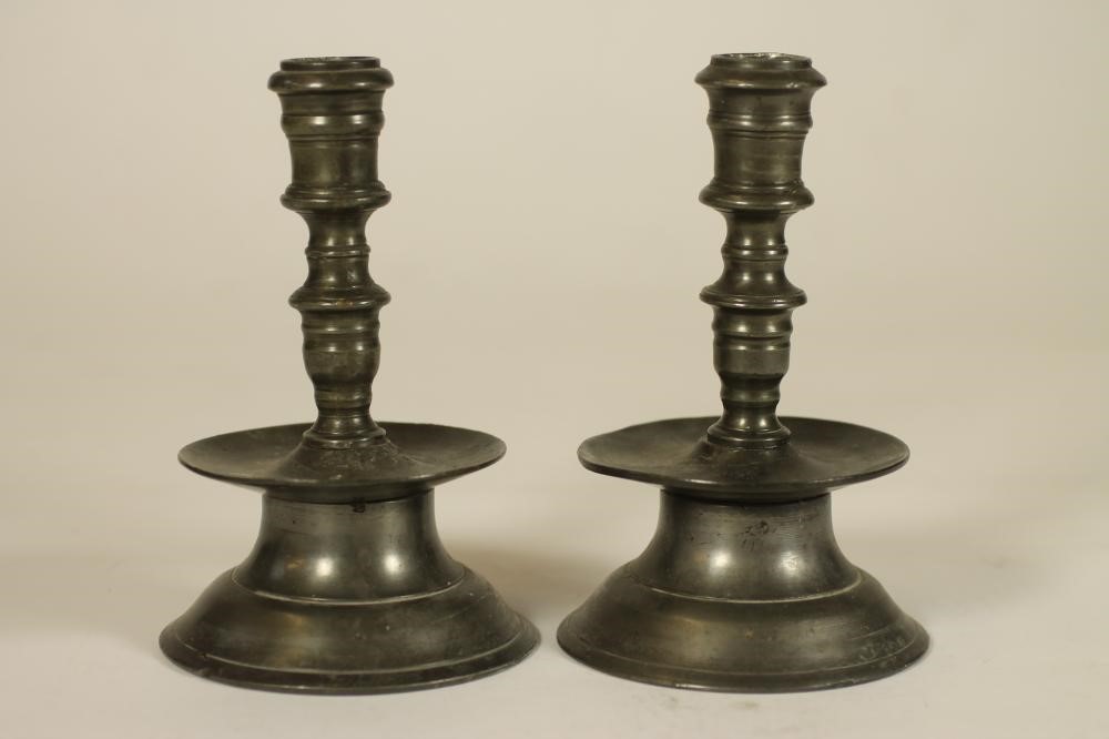 TWO VICTORIAN COPPER JELLY MOULDS Image