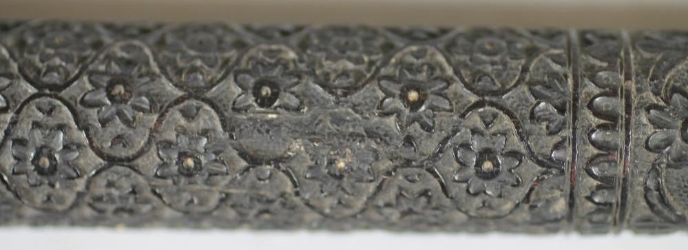 A BURMESE EBONY WALKING CANE Image