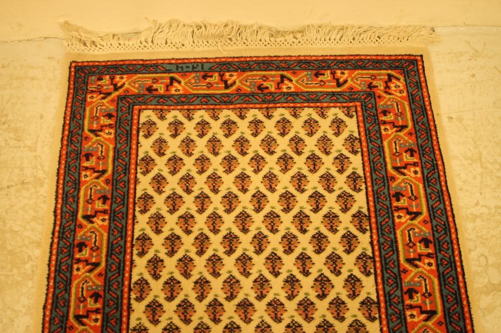 A PERSIAN WOOL RUNNER Image