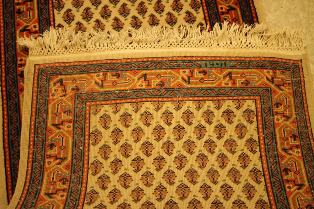 A PERSIAN WOOL RUNNER Image