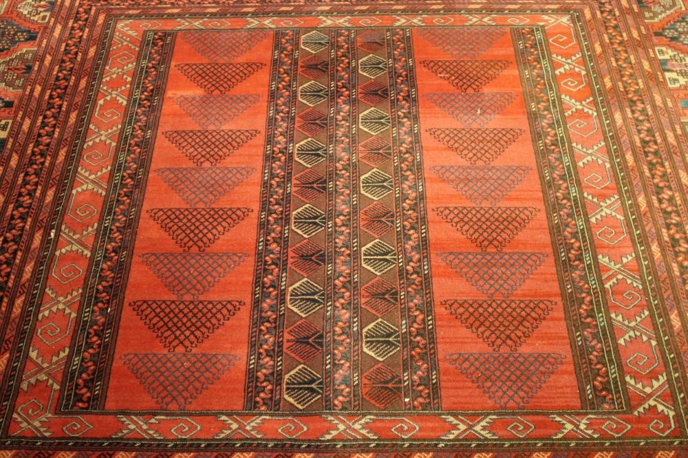 AN AFGHAN STYLE CARPET Image