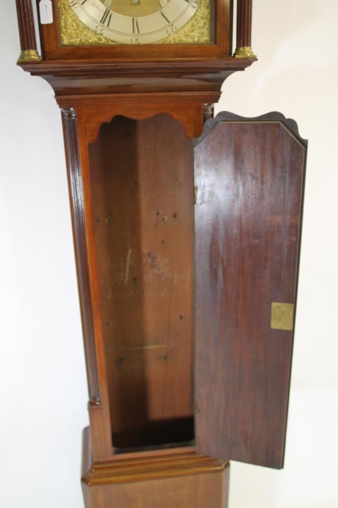 A MAHOGANY LONGCASE CLOCK by William Nicholson Image
