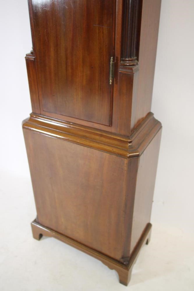 A MAHOGANY LONGCASE CLOCK by William Nicholson Image