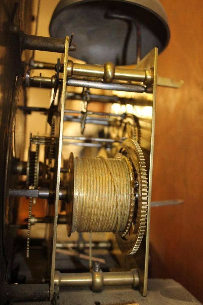 A MAHOGANY LONGCASE CLOCK by William Nicholson Image