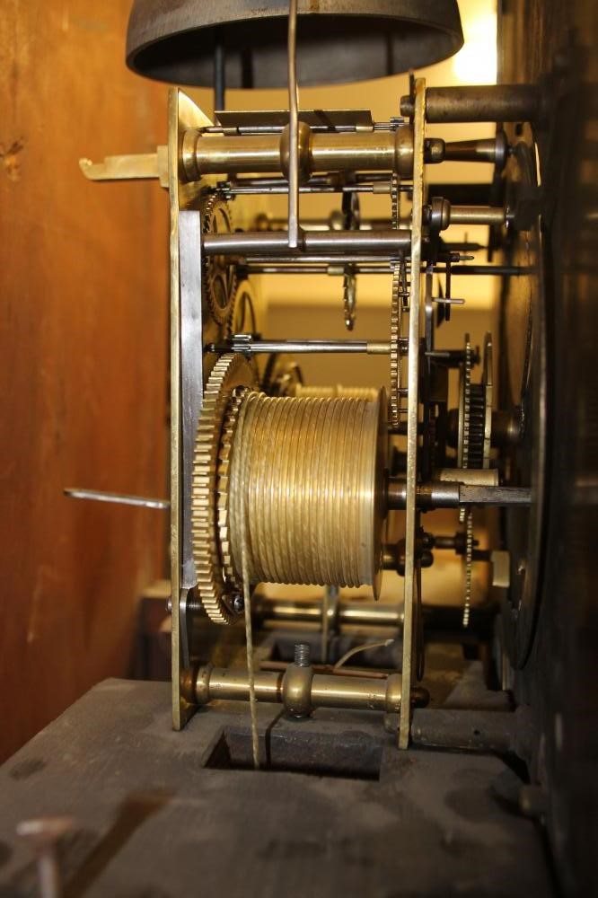 A MAHOGANY LONGCASE CLOCK by William Nicholson Image