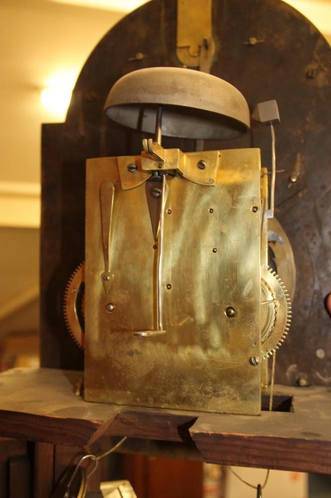 A MAHOGANY LONGCASE CLOCK by William Nicholson Image