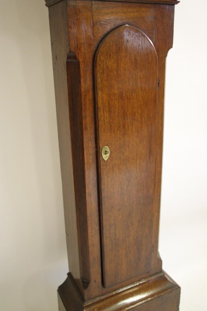 AN OAK LONGCASE CLOCK by William Elliot of Whitby Image