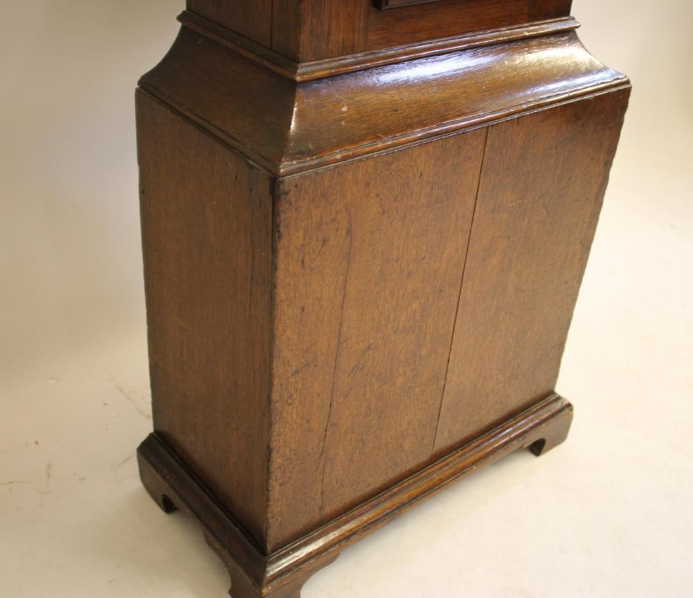 AN OAK LONGCASE CLOCK by William Elliot of Whitby Image