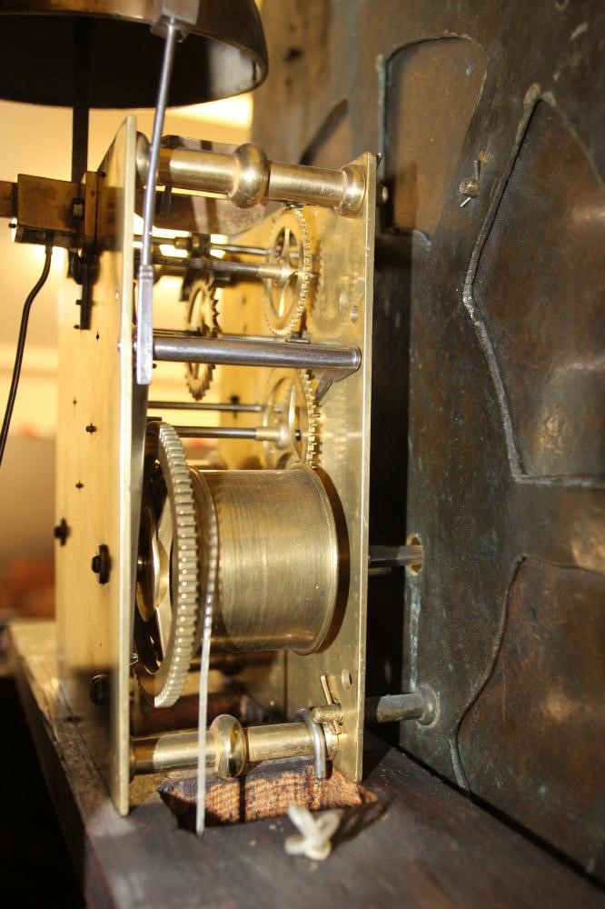 AN OAK LONGCASE CLOCK by William Elliot of Whitby Image